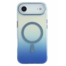 iPhone 17 Air mágneses tok, Kék-átlátszó