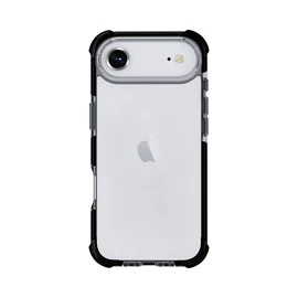 iPhone 17 Air ütésálló szilikon hátlap, Fekete