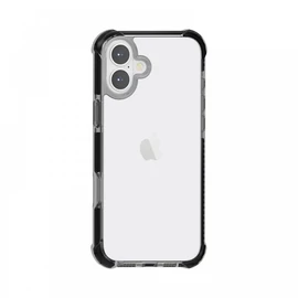 iPhone 17 ütésálló szilikon hátlap, Fekete