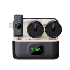 Cellect vezeték nélküli mikrofon Type-C csatlakozóval, Fekete