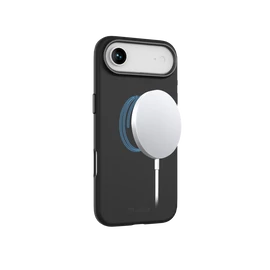 Mágneses puha szilikon tok, iPhone  Air, Fekete