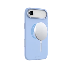 Mágneses puha szilikon tok, iPhone  Air, V.kék