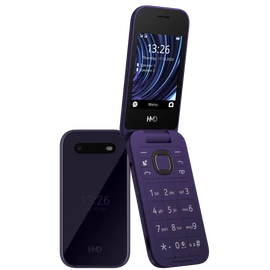 HMD 2660 FLIP 4G DS lila kártyafüggetlen mobiltelefon