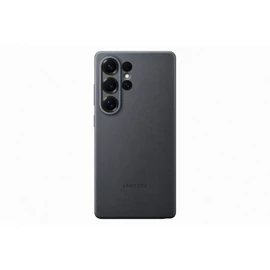 Samsung Galaxy S25 Ultra bőr hátlap, Fekete