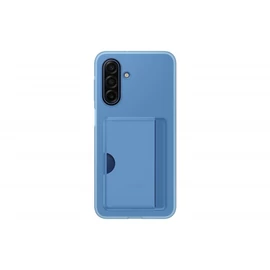Samsung A17 kártyatartós hátlap, Kék