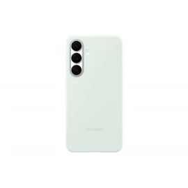 Samsung S25 FE szilikon védőtok, zöld
