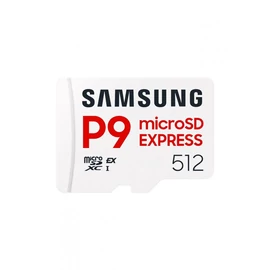 Samsung P9 Express 512GB 800MB/s, C10 V30, U3 90MB/s