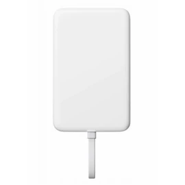 Xiaomi Magnetic Power Bank 10000mAh beépített Usb-C kábel, fehér