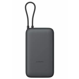 Xiaomi Power Bank 20000mAh beépített usb-c kábel sötét szürke BH