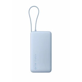 Xiaomi Power Bank 20000mAh beépített usb-c kábel világos kék BHR