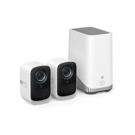 ANKER EUFYCAM3C S300 Biztonsági Kamera Rendszer (2+1) 4K, AI Arcfelismerés, Beépített lámpa, kültéri - T8881321