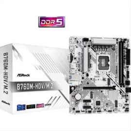 ASROCK Alaplap S1700 B760M-HDV/M.2 INTEL B760, mATX