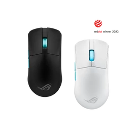 ASUS Vezetékes / Vezeték Nélküli egér HARPE ACE AIM LAB EDITION USB Optikai, Fehér 36000DPI