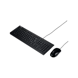 ASUS ACCY Egér+Bill U2000 Vezetékes Magyar, Fekete