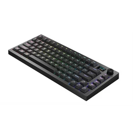 AVAX Vezetékes/Vezeték Nélküli Billentyűzet GM02 PRO USB, Fekete, Mechanikus, Red Switch, HUN