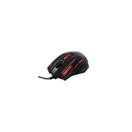 BARACUDA W029907 MANTA-B, BGM-041B gamer egér,8D, fekete, 12800 dpi