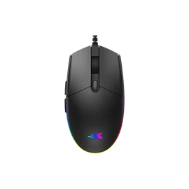 BARACUDA BGM-111B CRAB-B vezetékes gamer egér, 3600dpi, fekete