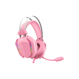 BARACUDA BGH-041P SEAGUL-P gamer fejhallgató mikrofonnal, pink