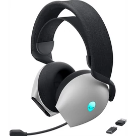 DELL Alienware Tri-Mode Wireless Gaming fejhallgató  AW725H - Lunar Light