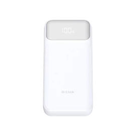 D-LINK Power Bank 20000mAh 2xUSB-C + 1xUSB Fehér, DPP-201