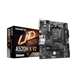 GIGABYTE Alaplap AM4 A520M K V2 AMD A520, mATX