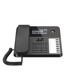 GIGASET Telefon DESK 600 telefon, fekete