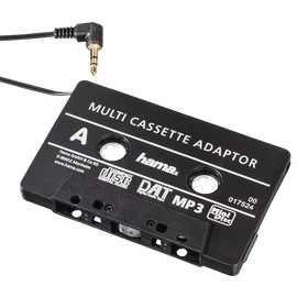 HAMA 17524, CD ADAPTER KAZETTA AUTORÁDIÓHOZ, FEKETE