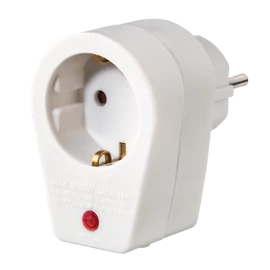 HAMA 223323, FIP HÁLÓZATI TÚLFESZÜLTSÉG VÉDŐ ADAPTER, FEHÉR