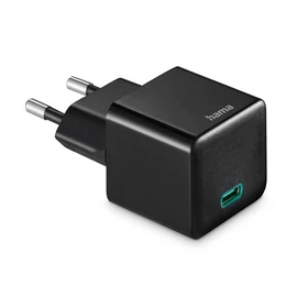 HAMA 201984, UNIVERZÁLIS HÁLÓZATI USB TYPE-C TÖLTŐ MINI "PD", FEKETE 20W