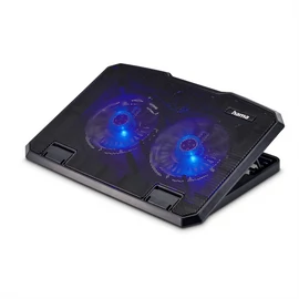 HAMA 126806, NOTEBOOK HŰTŐ "BLACK METAL", 15.6", FEKETE