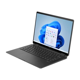 HP Spectre x360 14-eu0003nh 14" 3K 2880x1800 OLED 120Hz 400cd Touch, Ultra7-155H 1.4GHz, 32GB, 1TB SSD, Win 11, fekete