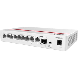 Huawei eKit Switch 8x1000Mbps + 1x1000Mbps + 1x1000Mbps SFP, Nem menedzselhető, Asztali, fanless - S110-8T2ST