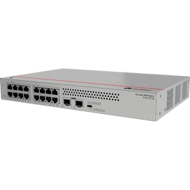 Huawei eKit Switch 16x1000Mbps + 2x1000Mbps SFP, Nem menedzselhető, Rackes/Asztali, fanless - S110-16T2S