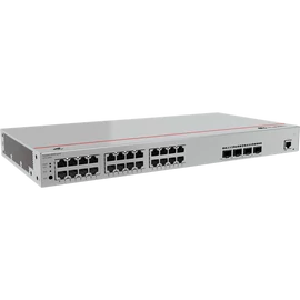 Huawei eKit Switch 24x1000Mbps (400W POE+) + 4x1GE (SFP) + 1konzol port, iStack, Layer2+ managed Rackes - S310-24P4S