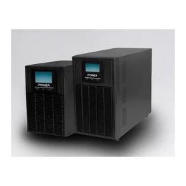 iPOWER UPS, 1000VA, 1000W, 4x IEC C13, SNMP/USB/RS-232, szünetmentes tápegység, LCD kijelző, AVR, online, tower