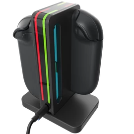 HYPERKIN Power Spire Nintendo Switch 2 Joy-Con Töltőállvány, Fekete
