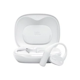 JBL SENSE LITE WHT , True Wireless Open IP54, fülhallgató, fehér, 4 mikrofon, 32 óra lejátszási idő, por / vízálló