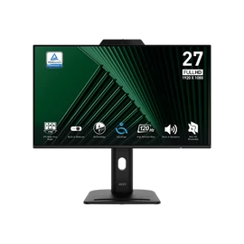 MSI Monitor Business PRO MP272PMG 27" FHD 1920x1080, IPS, 16:9, 120Hz, 1500:1, 1ms, DP, HDMI, VGA, Webcam, Black