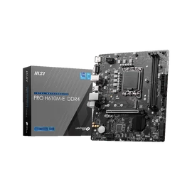 MSI Alaplap S1700 PRO H610M-E DDR4 Intel H610, mATX