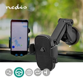 Nedis SCMT110BK autós telefon tartó, Holder telefonhoz