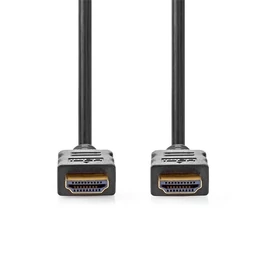 Nedis CVGL34060BK200 ultra HD HDMI kábel, HDMI dugó - dugó, 4K@60Hz, ARC, 18 Gbps, aranyozott csatlakozók, hossz 20m