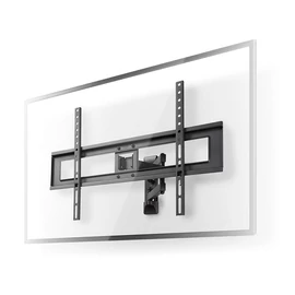 Nedis TVWM1550BK 37"-70 LCD TV / monitor fali tartókonzol, maximum 35 kg, dönthető és forgatható, acél, fekete