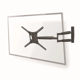 Nedis TVWM1790BK 13"-86"  LCD TV / monitor fali tartókonzol, maximum 60 kg, forgatható dönthető, 3 forgáspont