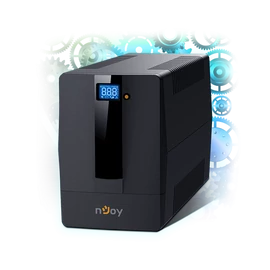 NJOY Szünetmentes + AVR Horus Plus 1500, 1500VA, 900W, Line-Interactive, LCD Touch display