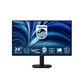 Philips IPS monitor 24" 24B2N2200, 1920x1080, 16:9, 300cd/m2, 4ms, VGA/DisplayPort/HDMI, 120 Hz, hangszóró