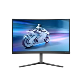 PHILIPS ívelt Gaming 280Hz monitor 27" 27M2C5200W 1920x1080, 16:9, 300cd/m2, 0,3ms, 2xHDMI/DisplayPort, áll. mag.,HDR10