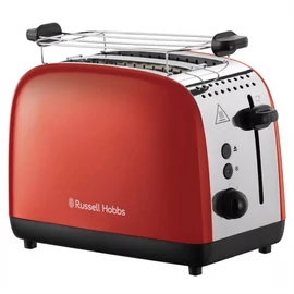 RUSSEL HOBBS Colours Plus 26554-56/RH 2 szeletes kenyérpirító, piros