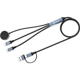 SANDBERG 3in1 Travel Charge Cable 100W