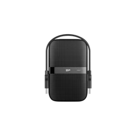 SILICON POWER 2.5" HDD USB 3.2 1TB Armor A60 ütésálló + vízálló, Fekete