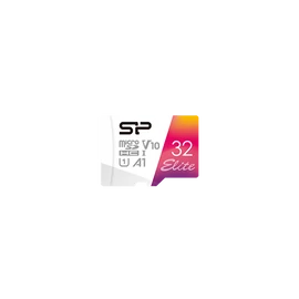 SILICON POWER Memóriakártya MicroSDHC 32GB CL10 UHS-I U1 V10 + adapter